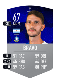 Federico Bravo CONMEBOL SUDAMERICANA 67 OVR