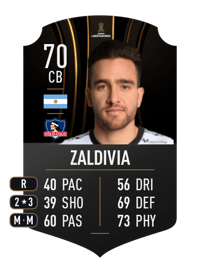 Matías Zaldivia CONMEBOL LIBERTADORES 70 OVR