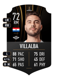 Héctor Villalba CONMEBOL LIBERTADORES 72 OVR