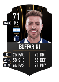 Julio Buffarini CONMEBOL LIBERTADORES 71 OVR