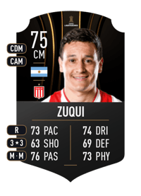 Fernando Zuqui CONMEBOL LIBERTADORES 75 OVR