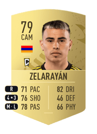 Lucas Zelarayán Common 79 OVR