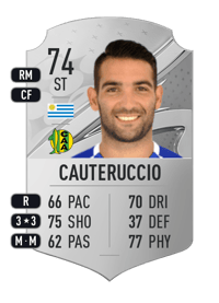 Martín Cauteruccio Rare 74 OVR