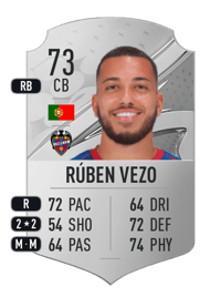 Rúben Vezo Rare 73 OVR
