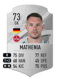 Christian Mathenia Rare 73 OVR
