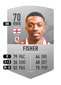 Darnell Fisher Common 70 OVR