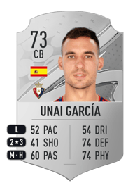 Unai García Rare 73 OVR