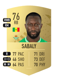 Youssouf Sabaly Common 76 OVR