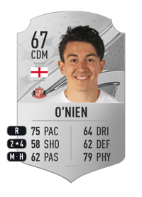 Luke O'Nien Rare 67 OVR