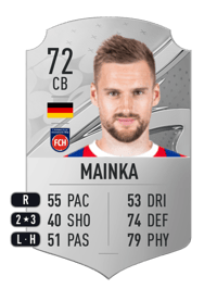 Patrick Mainka Rare 72 OVR