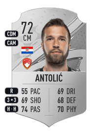 Domagoj Antolić Rare 72 OVR