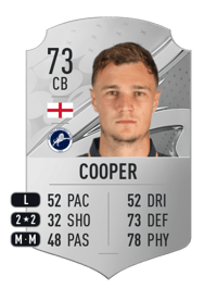 Jake Cooper Rare 73 OVR
