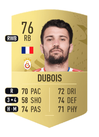Léo Dubois Common 76 OVR