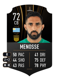 Hernán Menosse CONMEBOL LIBERTADORES 72 OVR