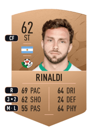 Lautaro Rinaldi Common 62 OVR