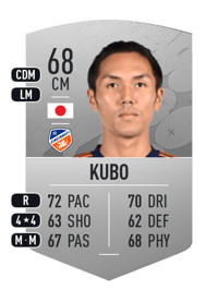 Yuya Kubo Common 68 OVR