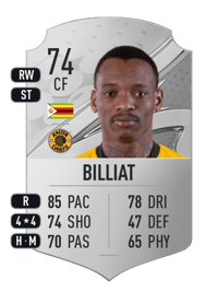 Khama Billiat Rare 74 OVR