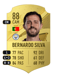 Bernardo Silva Rare 88 OVR