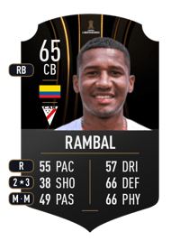 Alex Rambal CONMEBOL LIBERTADORES 65 OVR
