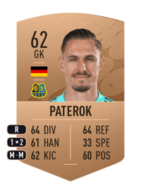 Tim Paterok Common 62 OVR