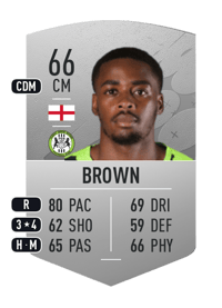 Reece Brown Common 66 OVR