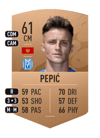 Mirnes Pepić Common 61 OVR