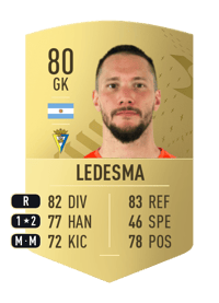 Jeremías Conan Ledesma Common 80 OVR