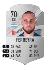 Nicolás Ferreyra Rare 70 OVR