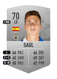 Saúl Common 70 OVR