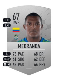 Jimmy Medranda Common 67 OVR