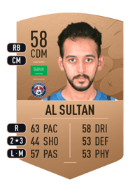 Ahmed Al Sultan Common 58 OVR
