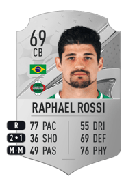 Raphael Rossi Rare 69 OVR