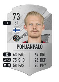 Joel Pohjanpalo Rare 73 OVR