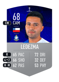Iván Ledezma CONMEBOL SUDAMERICANA 68 OVR