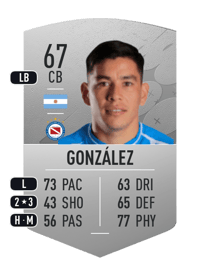 Leonel González Common 67 OVR
