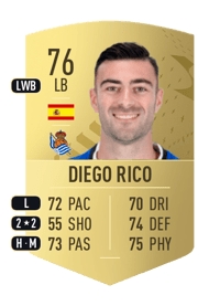 Diego Rico Common 76 OVR