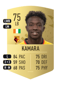 Hassane Kamara Common 75 OVR