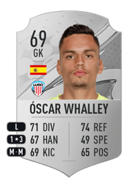 Óscar Whalley Rare 69 OVR