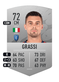 Alberto Grassi Common 72 OVR