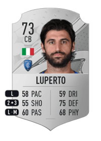 Sebastiano Luperto Rare 73 OVR