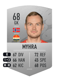 Viljar Myhra Common 68 OVR