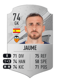 Jaume Rare 74 OVR