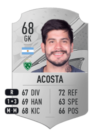 Lucas Acosta Rare 68 OVR