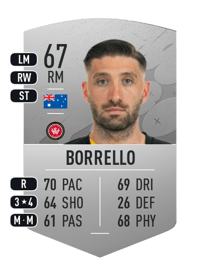 Brandon Borrello Common 67 OVR