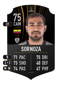 Junior Sornoza CONMEBOL LIBERTADORES 75 OVR