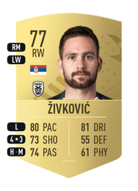 Andrija Živković Common 77 OVR