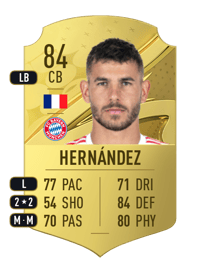 Lucas Hernández Rare 84 OVR