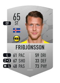 Hólmbert Aron Friðjónsson Common 65 OVR
