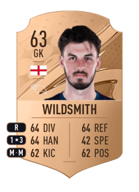 Joe Wildsmith Rare 63 OVR