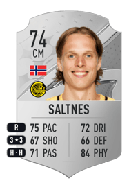 Ulrik Saltnes Rare 74 OVR